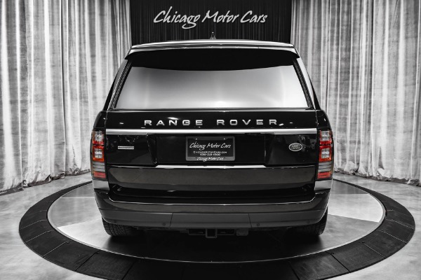 Used 2017 Land Rover Range Rover Autobiography Supercharged Loaded Power Running Boards TV DVD for sale Sold at Chicago Motor Cars in West Chicago IL 60185 4