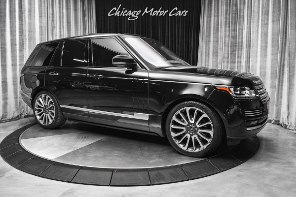 Used 2017 Land Rover Range Rover Autobiography Supercharged Loaded Power Running Boards TV DVD for sale Sold at Chicago Motor Cars in West Chicago IL 60185 6