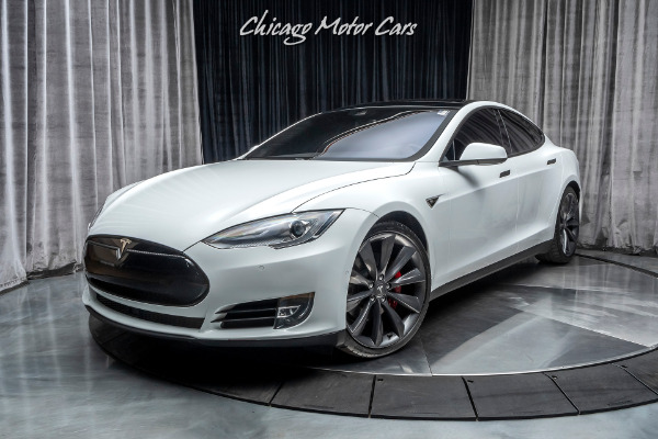 Used 2015 Tesla Model S P90D Sedan for sale Sold at Chicago Motor Cars in West Chicago IL 60185 2