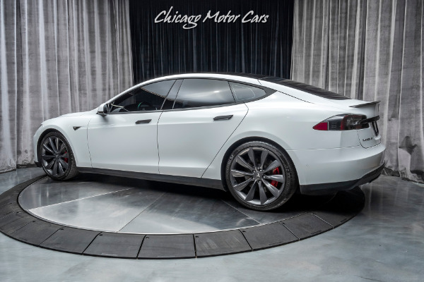 Used 2015 Tesla Model S P90D Sedan for sale Sold at Chicago Motor Cars in West Chicago IL 60185 3