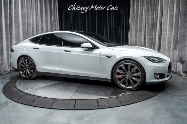 Used 2015 Tesla Model S P90D Sedan for sale Sold at Chicago Motor Cars in West Chicago IL 60185 6