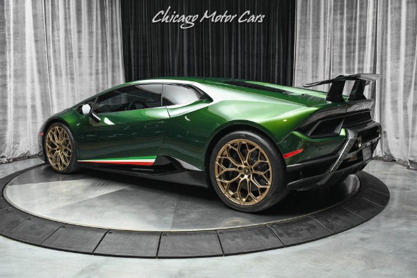 Used 2018 Lamborghini Huracan Performante LP640-4 Coupe FULLY LOADED! RARE VERDE ERMES COLOR! for sale Sold at Chicago Motor Cars in West Chicago IL 60185 3