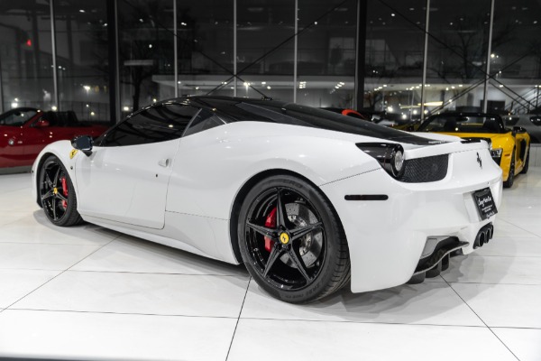 Used 2011 Ferrari 458 Italia Coupe RARE Color Combo! Carbon Fiber Driver Zone! Novitec Exhaust! LOADED! for sale Sold at Chicago Motor Cars in West Chicago IL 60185 2