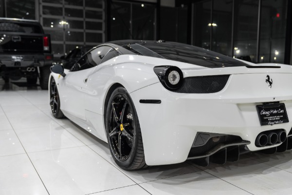 Used-2011-Ferrari-458-Italia-Coupe-RARE-Color-Combo-Carbon-Fiber-Driver-Zone-Novitec-Exhaust-LOADED