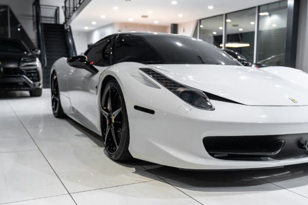 Used-2011-Ferrari-458-Italia-Coupe-RARE-Color-Combo-Carbon-Fiber-Driver-Zone-Novitec-Exhaust-LOADED