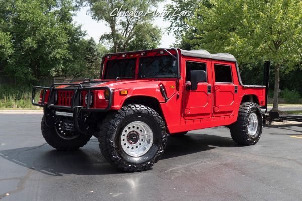 Used 2002 HUMMER H1 Open Top 4WD Diesel 35K MILES! UPGRADED WHEELS & TIRES! for sale Sold at Chicago Motor Cars in West Chicago IL 60185 2