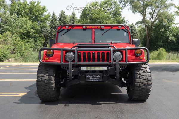 Used 2002 HUMMER H1 Open Top 4WD Diesel 35K MILES! UPGRADED WHEELS & TIRES! for sale Sold at Chicago Motor Cars in West Chicago IL 60185 3
