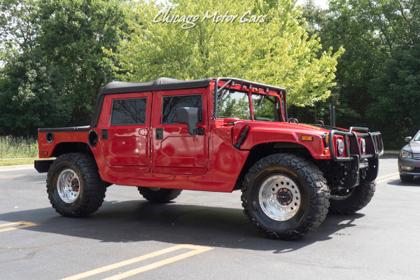 Used 2002 HUMMER H1 Open Top 4WD Diesel 35K MILES! UPGRADED WHEELS & TIRES! for sale Sold at Chicago Motor Cars in West Chicago IL 60185 4