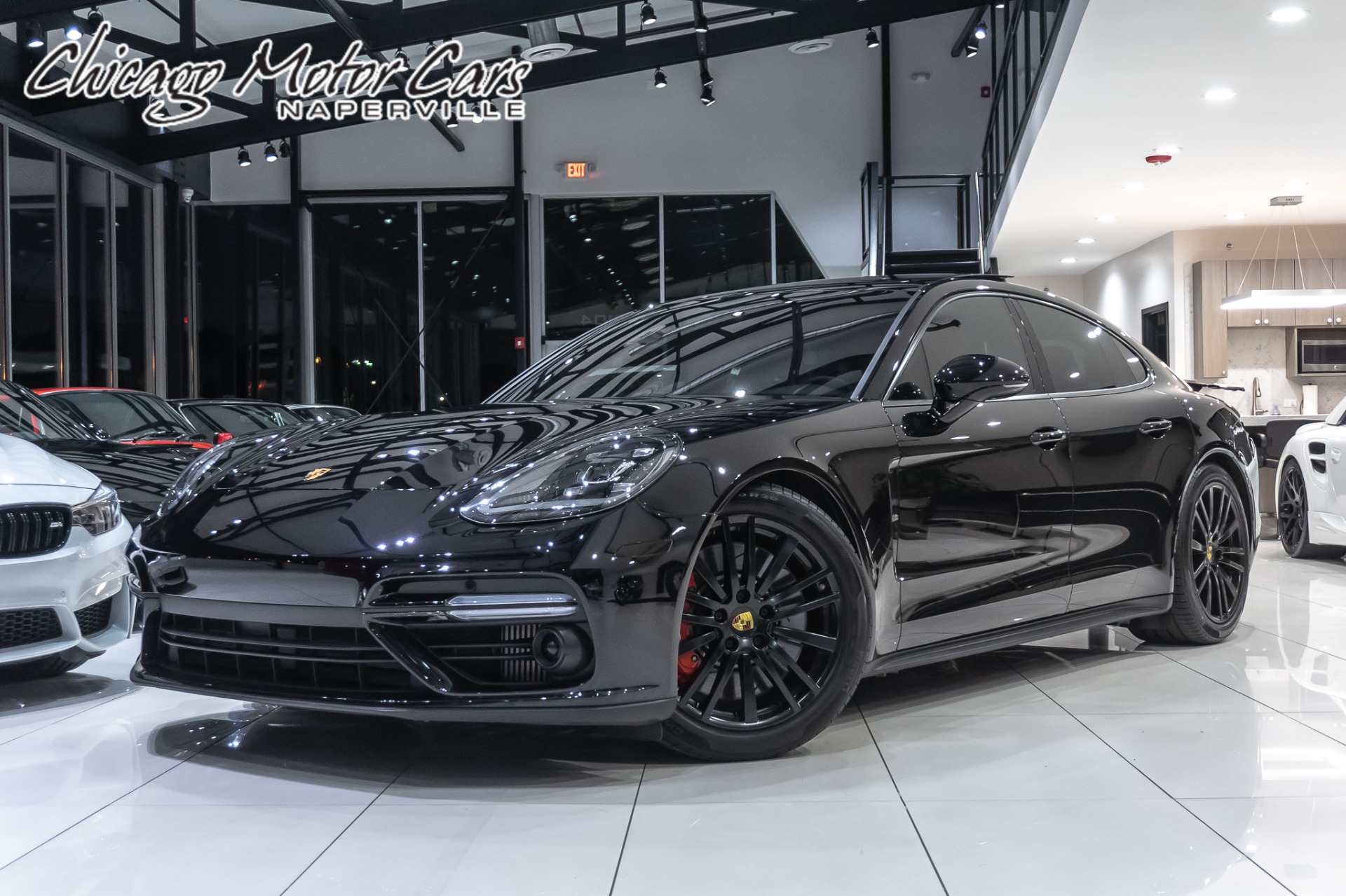 Used 2017 Porsche Panamera Turbo AWD Carbon Fiber Int $155k+MSRP for sale Sold at Chicago Motor Cars in West Chicago IL 60185 1