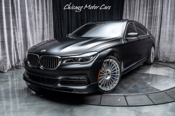 Used 2018 BMW 7-Series ALPINA B7 xDrive Sedan Original MSRP $152k+ Frozen Matte Black RARE! for sale Sold at Chicago Motor Cars in West Chicago IL 60185 2