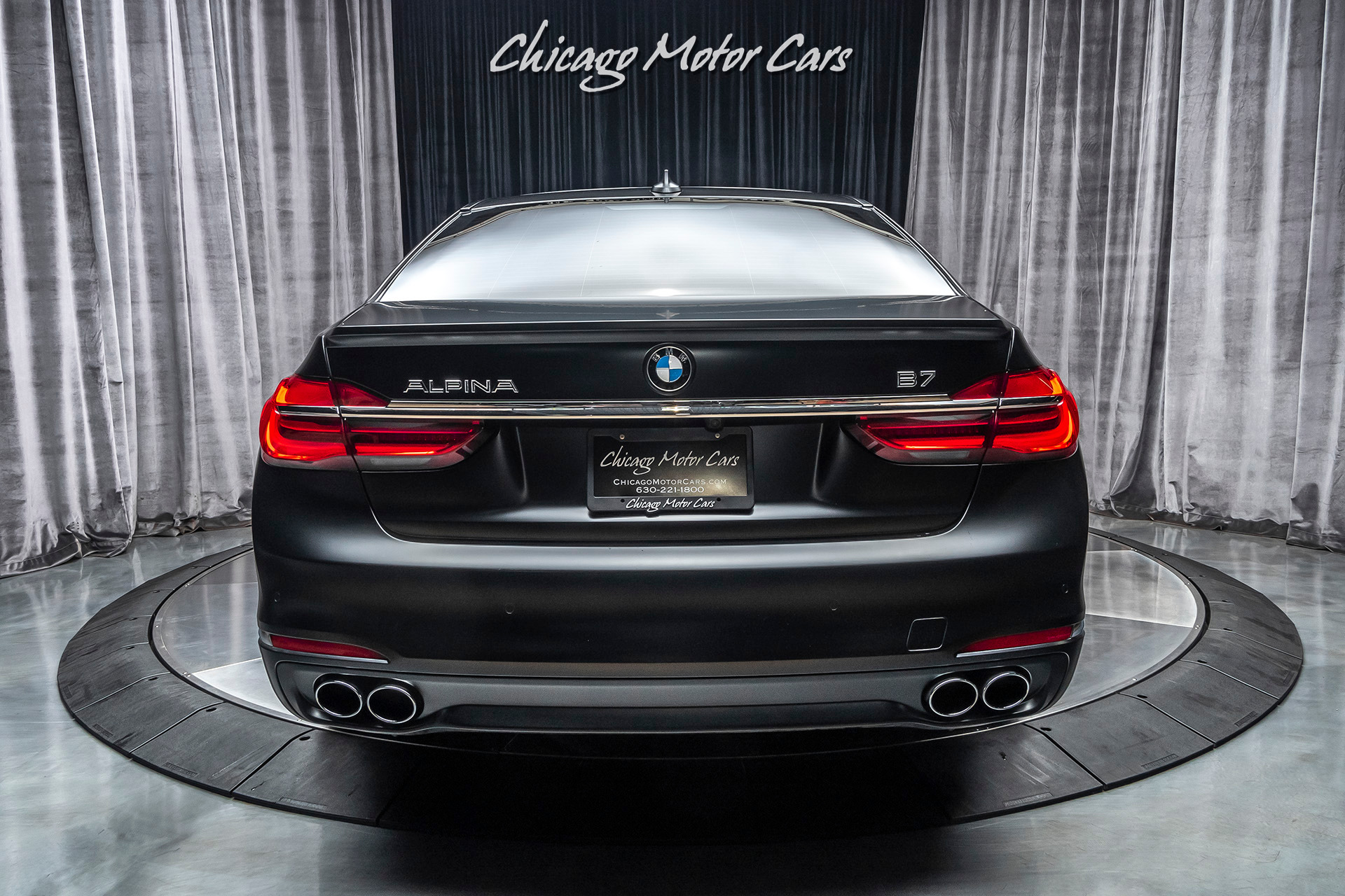 Used-2018-BMW-7-Series-ALPINA-B7-xDrive-Sedan-Original-MSRP-152k-Frozen-Matte-Black-RARE