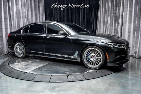 Used 2018 BMW 7-Series ALPINA B7 xDrive Sedan Original MSRP $152k+ Frozen Matte Black RARE! for sale Sold at Chicago Motor Cars in West Chicago IL 60185 6