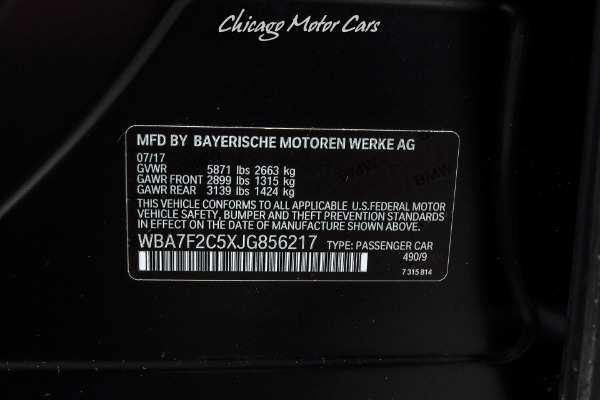 Used-2018-BMW-7-Series-ALPINA-B7-xDrive-Sedan-Original-MSRP-152k-Frozen-Matte-Black-RARE