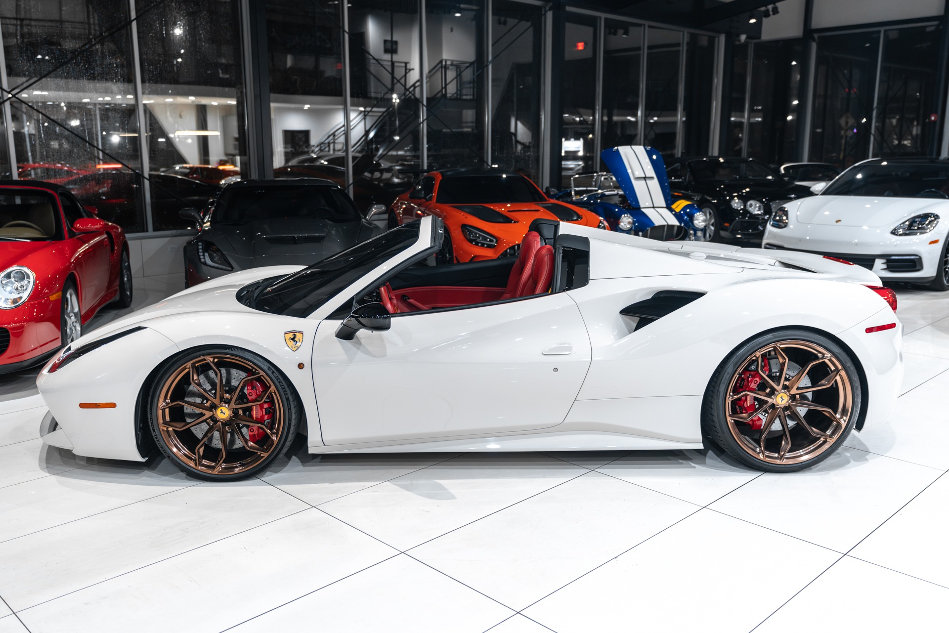 Used-2017-Ferrari-488-Spider-Pure-Turbos-40k-in-UPGRADES-HRE-WHEELS-PPF-Serviced