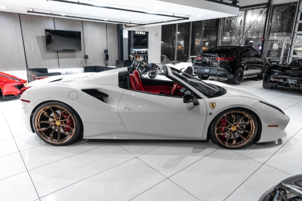 Used-2017-Ferrari-488-Spider-Pure-Turbos-40k-in-UPGRADES-HRE-WHEELS-PPF-Serviced