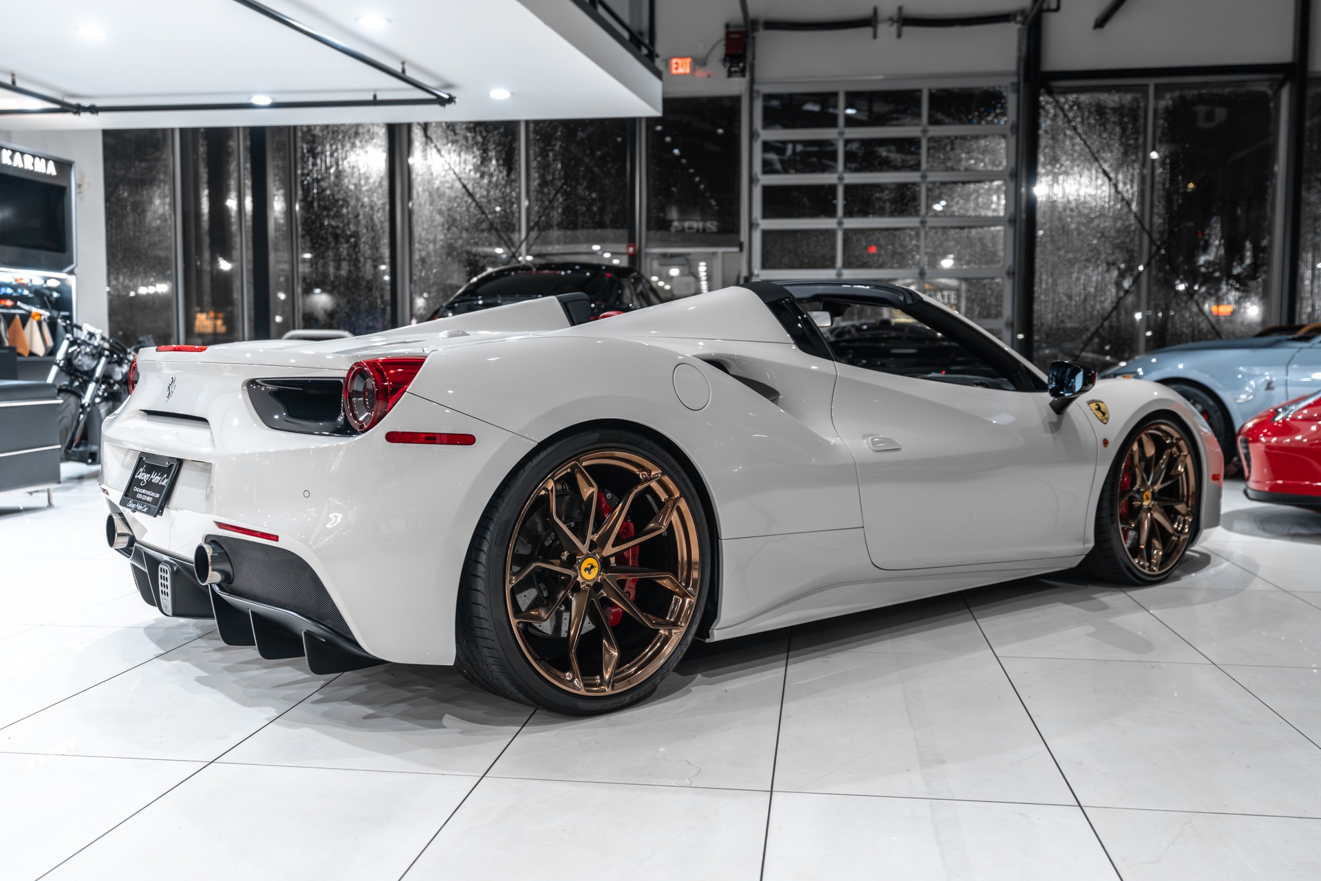 Used-2017-Ferrari-488-Spider-Pure-Turbos-40k-in-UPGRADES-HRE-WHEELS-PPF-Serviced