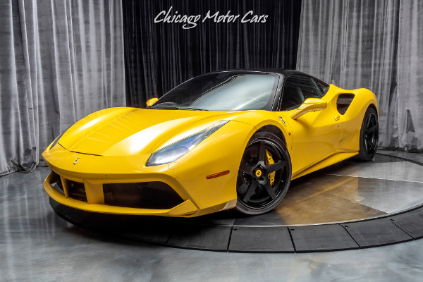 Used 2016 Ferrari 488 GTB Coupe HRE Wheels! Titanium Exhaust! Carbon Fiber LOADED for sale Sold at Chicago Motor Cars in West Chicago IL 60185 2