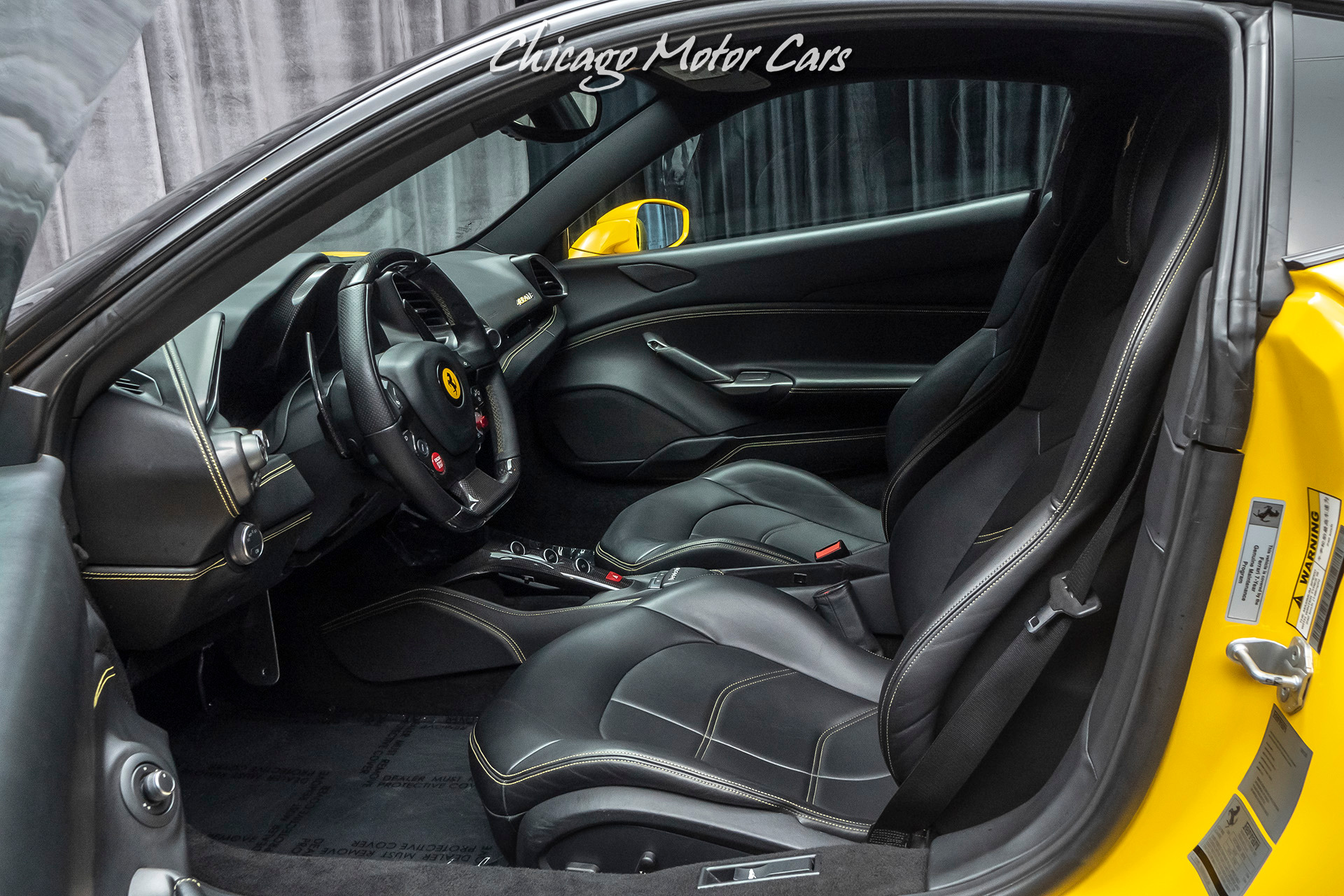 Used-2016-Ferrari-488-GTB-Coupe-HRE-Wheels-Titanium-Exhaust-Carbon-Fiber-LOADED