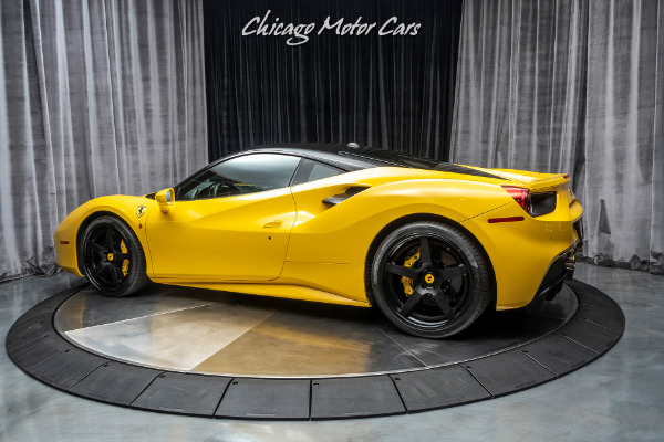 Used 2016 Ferrari 488 GTB Coupe HRE Wheels! Titanium Exhaust! Carbon Fiber LOADED for sale Sold at Chicago Motor Cars in West Chicago IL 60185 3