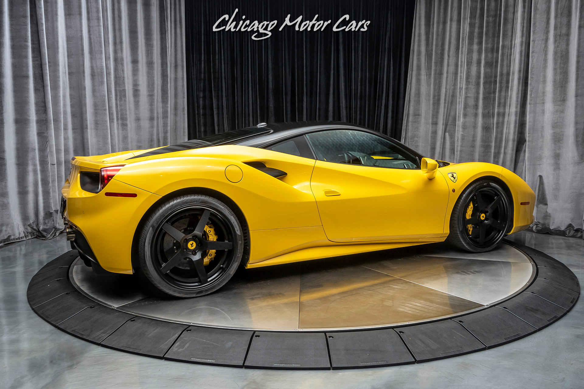 Used-2016-Ferrari-488-GTB-Coupe-HRE-Wheels-Titanium-Exhaust-Carbon-Fiber-LOADED