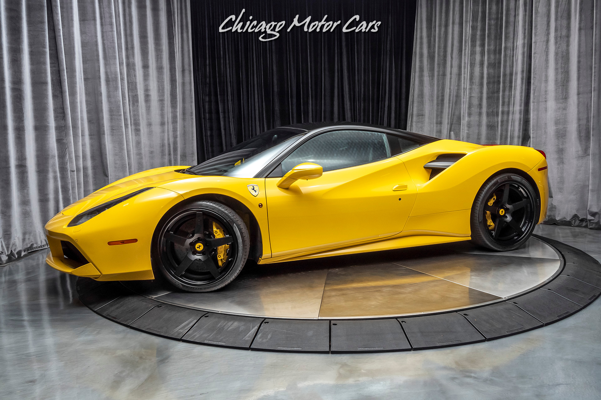 Used 2016 Ferrari 488 GTB Coupe HRE Wheels! Titanium Exhaust! Carbon Fiber LOADED for sale Sold at Chicago Motor Cars in West Chicago IL 60185 1