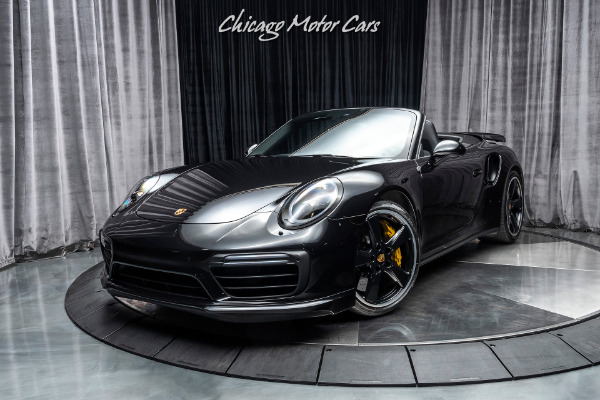 Used 2017 Porsche 911 Turbo S Cabriolet MSRP $207k+ Carbon Fiber for sale Sold at Chicago Motor Cars in West Chicago IL 60185 2