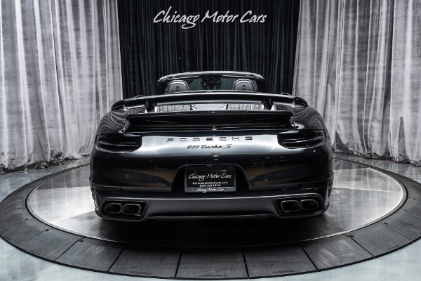 Used 2017 Porsche 911 Turbo S Cabriolet MSRP $207k+ Carbon Fiber for sale Sold at Chicago Motor Cars in West Chicago IL 60185 4