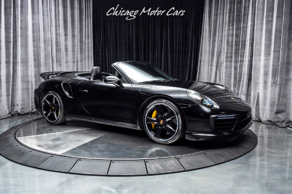 Used 2017 Porsche 911 Turbo S Cabriolet MSRP $207k+ Carbon Fiber for sale Sold at Chicago Motor Cars in West Chicago IL 60185 6