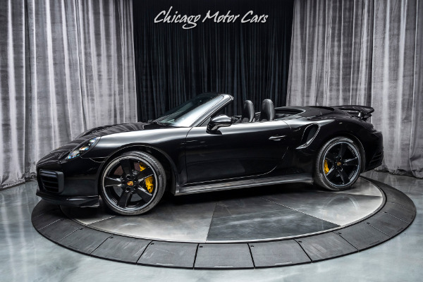 Used 2017 Porsche 911 Turbo S Cabriolet MSRP $207k+ Carbon Fiber for sale Sold at Chicago Motor Cars in West Chicago IL 60185 1