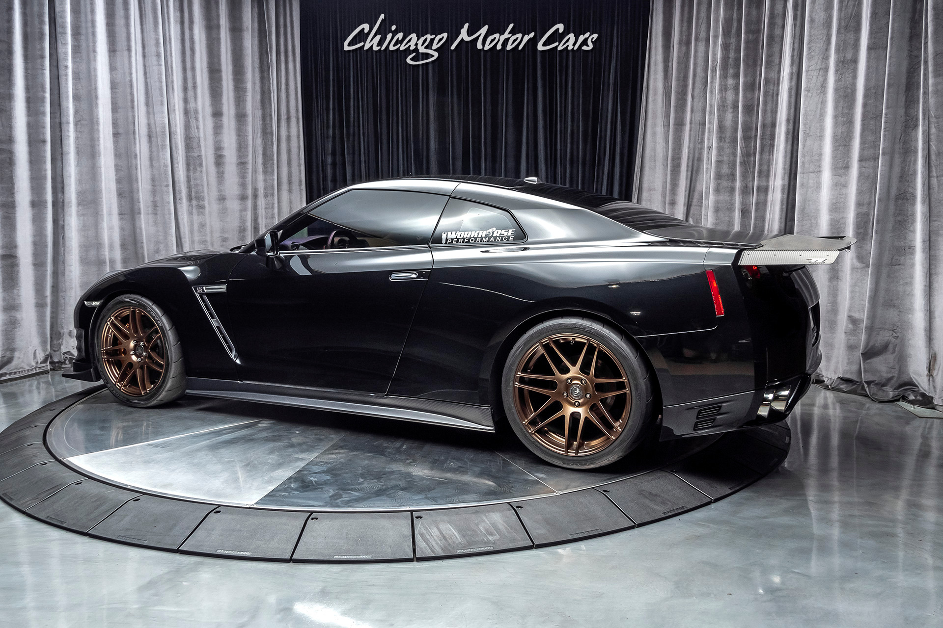 LB★Works Nissan GT-R Black 1/43 Ignition Nissan LB-WORKS Nissan GT-R R35 type 2 Advan Black