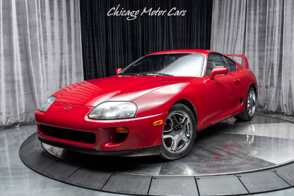 Used 1995 Toyota Supra Turbo Targa Coupe ORIGINAL 6 SPEED! 100% STOCK! RARE JDM EXAMPLE! for sale Sold at Chicago Motor Cars in West Chicago IL 60185 2