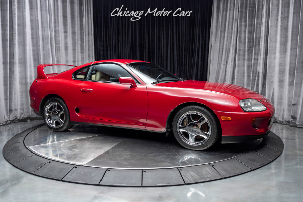 Used 1995 Toyota Supra Turbo Targa Coupe ORIGINAL 6 SPEED! 100% STOCK! RARE JDM EXAMPLE! for sale Sold at Chicago Motor Cars in West Chicago IL 60185 6