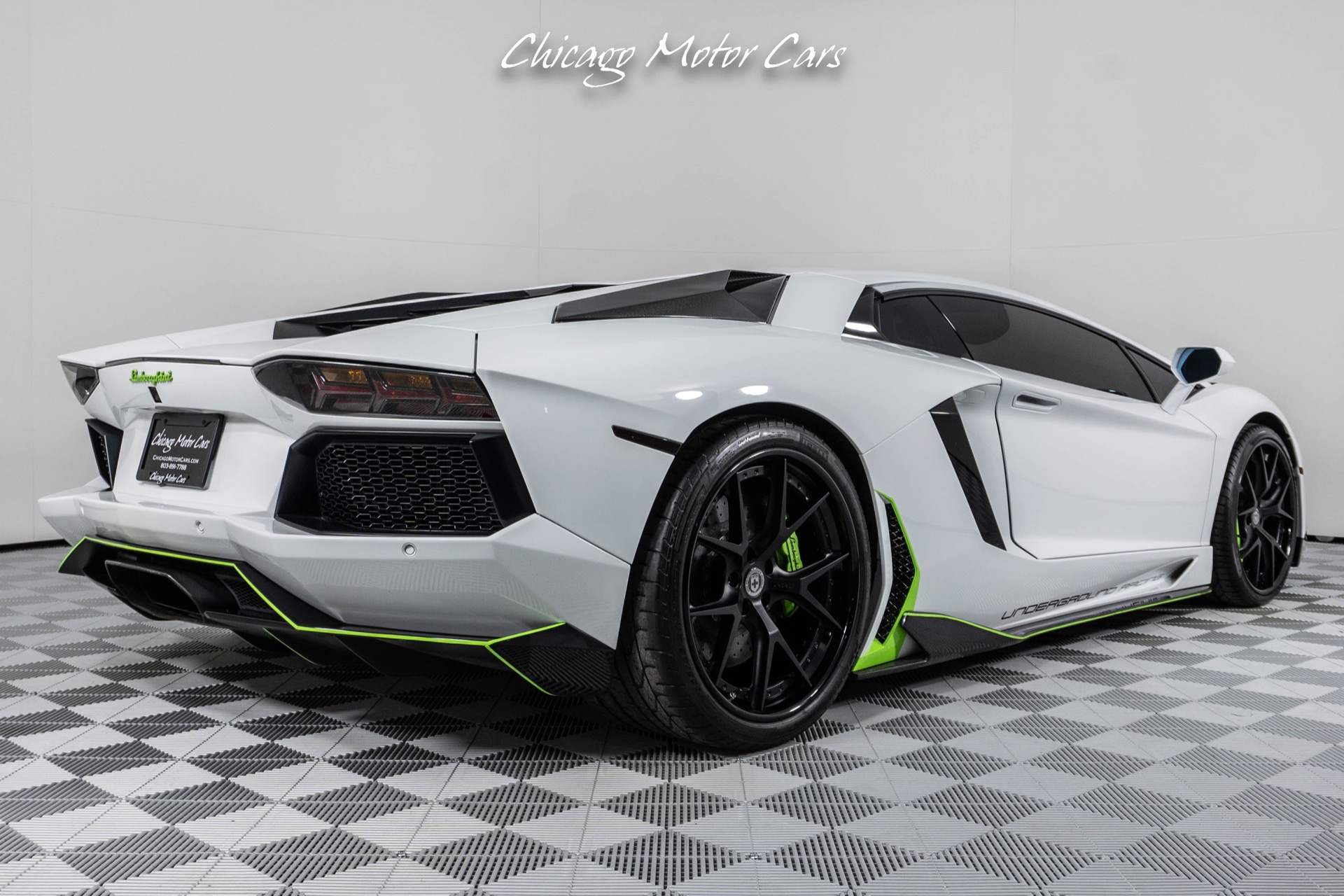 Used-2012-Lamborghini-Aventador-LP700-4-Coupe-Over-275k-UGR-1R-BUILD--Billet-intakesEngine-refresh