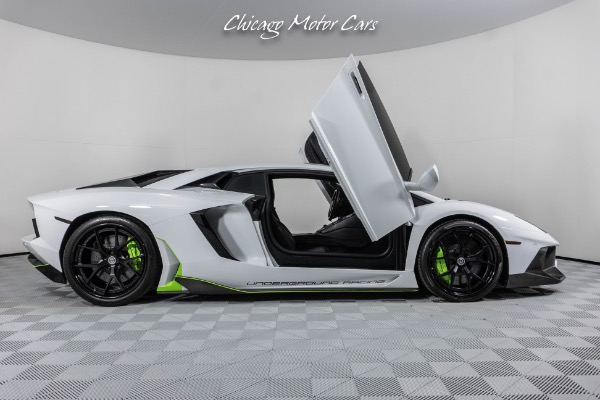 Used 2012 Lamborghini Aventador LP700-4 Coupe Over $275k UGR 1R BUILD + Billet intakes!!!Engine refresh for sale Sold at Chicago Motor Cars in West Chicago IL 60185 4