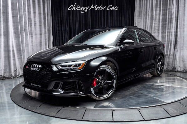 Used 2019 Audi RS3 2.5T quattro Sedan for sale Sold at Chicago Motor Cars in West Chicago IL 60185 2
