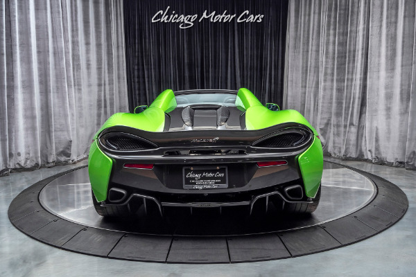 Used 2019 McLaren 570S Spider Convertible Rare Mantis Green! Factory Warranty! Gorgeous Color Combo! for sale Sold at Chicago Motor Cars in West Chicago IL 60185 6