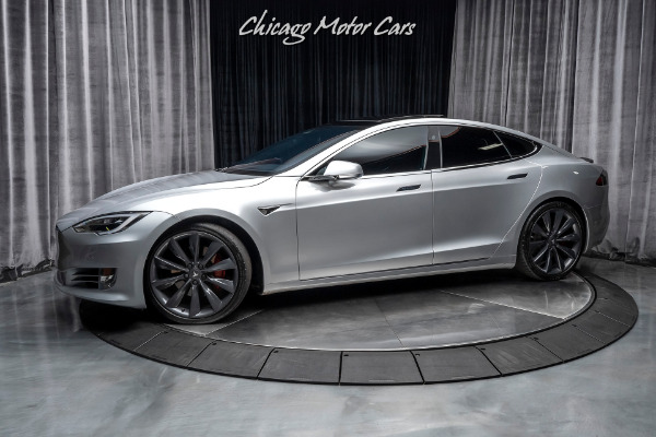 Used 2017 Tesla Model S P100D Sedan for sale Sold at Chicago Motor Cars in West Chicago IL 60185 1