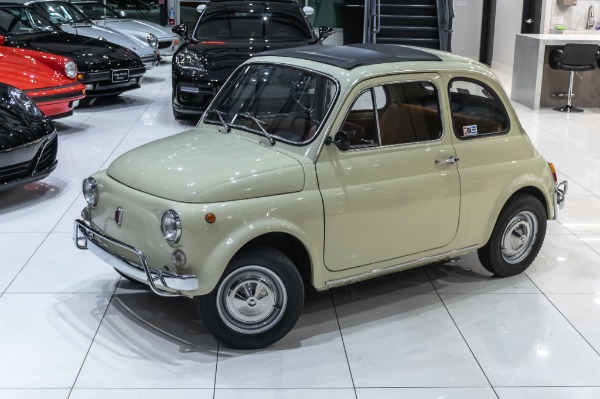 Used 1972 Fiat 500L FULLY RESTORED! RAGTOP ROOF! LUSSO PKG! for sale Sold at Chicago Motor Cars in West Chicago IL 60185 3