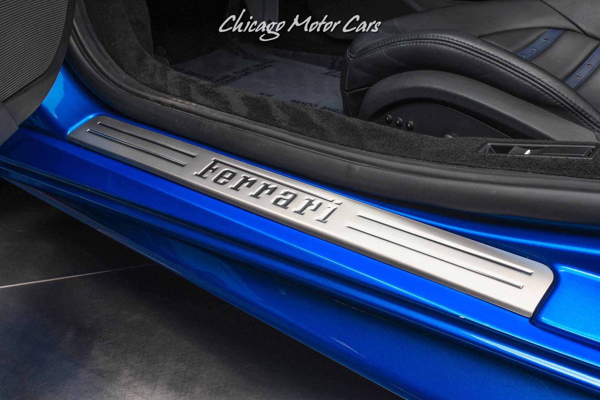 Used-2018-Ferrari-488-Spider-Convertible-Special-Request-Blu-Corsa-Paint-Carbon-Fiber-Lift