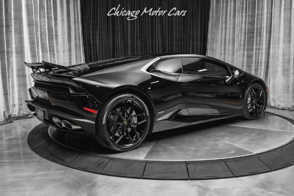 Used 2015 Lamborghini Huracan LP610-4 Only 5K Miles! Perfect! PPF! CARBON WING! for sale Sold at Chicago Motor Cars in West Chicago IL 60185 5