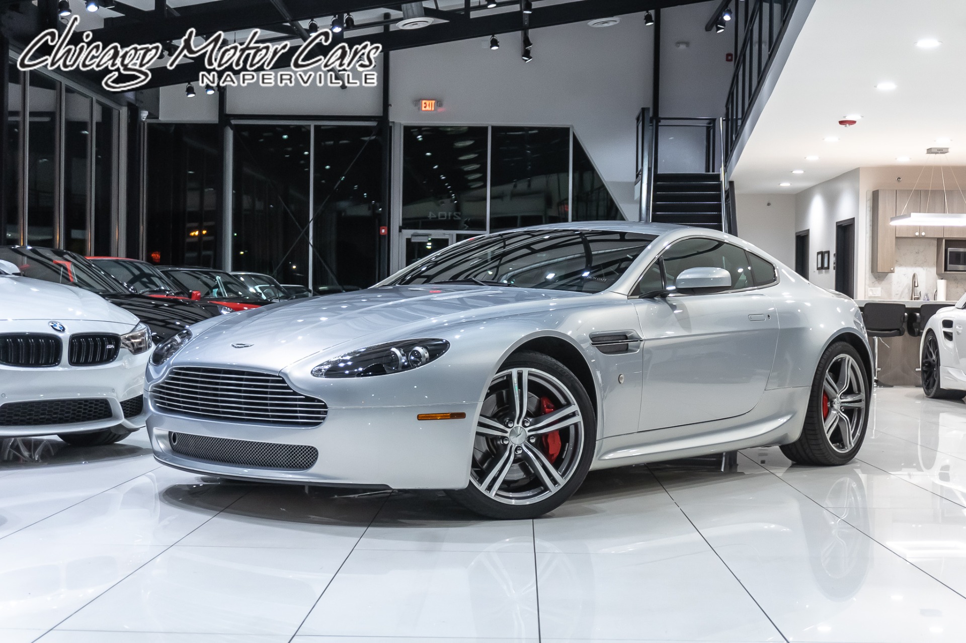 Used 2008 Aston Martin V8 Vantage Coupe N400 6-Speed Rare #211 of 240 for sale Sold at Chicago Motor Cars in West Chicago IL 60185 1
