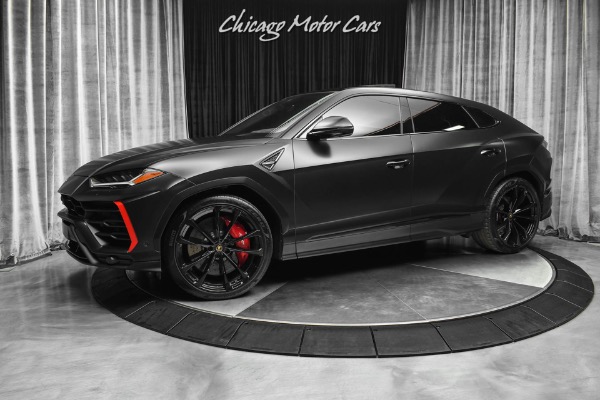 Used 2019 Lamborghini Urus SUV LOADED w/OPTIONS! 23 Wheels! Satin PPF Film! Upraded Exhaust! Remote St for sale Sold at Chicago Motor Cars in West Chicago IL 60185 1