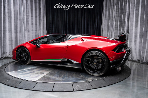 Used 2019 Lamborghini Huracan LP640-4 Performante Spyder Original MSRP $361k+ for sale Sold at Chicago Motor Cars in West Chicago IL 60185 3