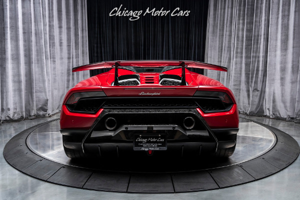 Used 2019 Lamborghini Huracan LP640-4 Performante Spyder Original MSRP $361k+ for sale Sold at Chicago Motor Cars in West Chicago IL 60185 4