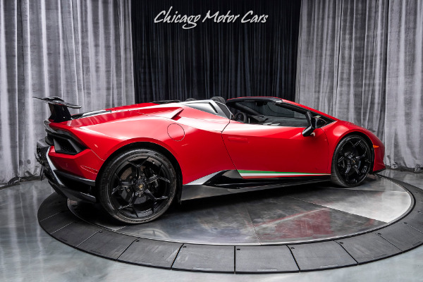 Used 2019 Lamborghini Huracan LP640-4 Performante Spyder Original MSRP $361k+ for sale Sold at Chicago Motor Cars in West Chicago IL 60185 5