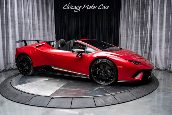 Used 2019 Lamborghini Huracan LP640-4 Performante Spyder Original MSRP $361k+ for sale Sold at Chicago Motor Cars in West Chicago IL 60185 6