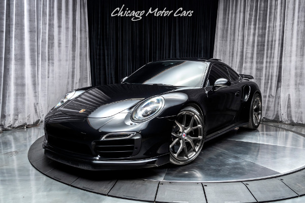 Used 2015 Porsche 911 Turbo S Coupe for sale Sold at Chicago Motor Cars in West Chicago IL 60185 2