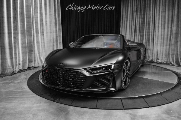 Used 2020 Audi R8 5.2 quattro V10 performance Convertible Spyder Stealth PPF Loaded! for sale Sold at Chicago Motor Cars in West Chicago IL 60185 2