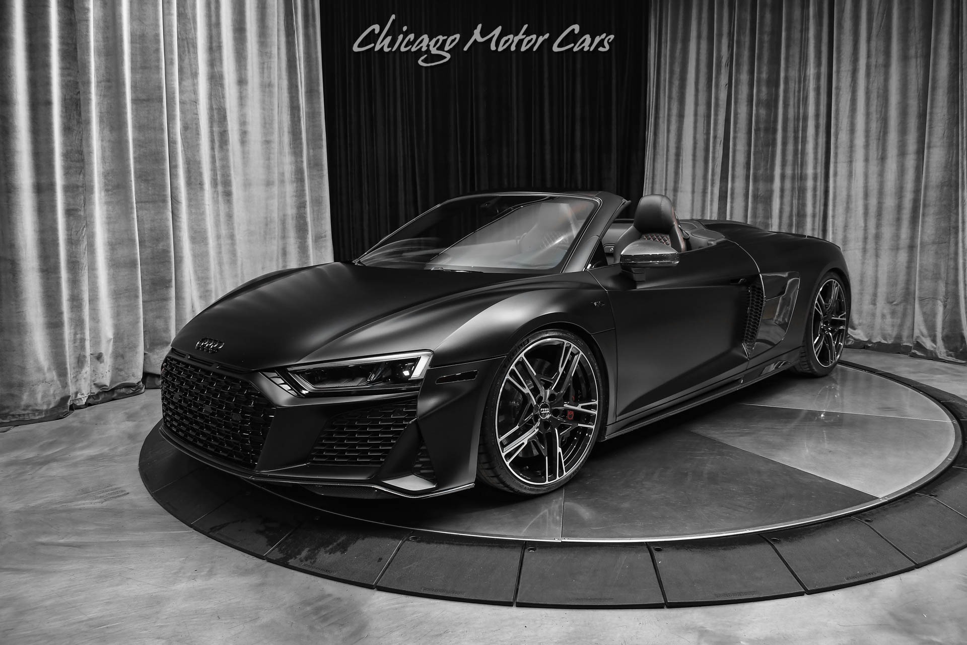 Used-2020-Audi-R8-52-quattro-V10-performance-Convertible-Spyder-Stealth-PPF-Loaded