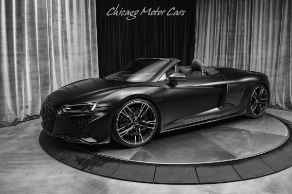 Used-2020-Audi-R8-52-quattro-V10-performance-Convertible-Spyder-Stealth-PPF-Loaded